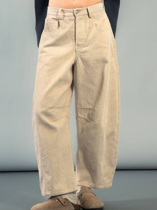 Urban Daizy - Wholesale Pants - Women's - Corduroy Barrel Jeans