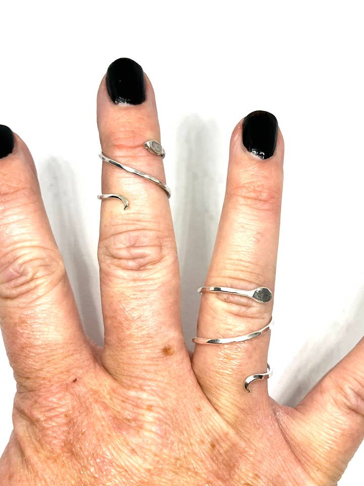 Snake ring voor wholesale door SchaeferWorks Jewelry