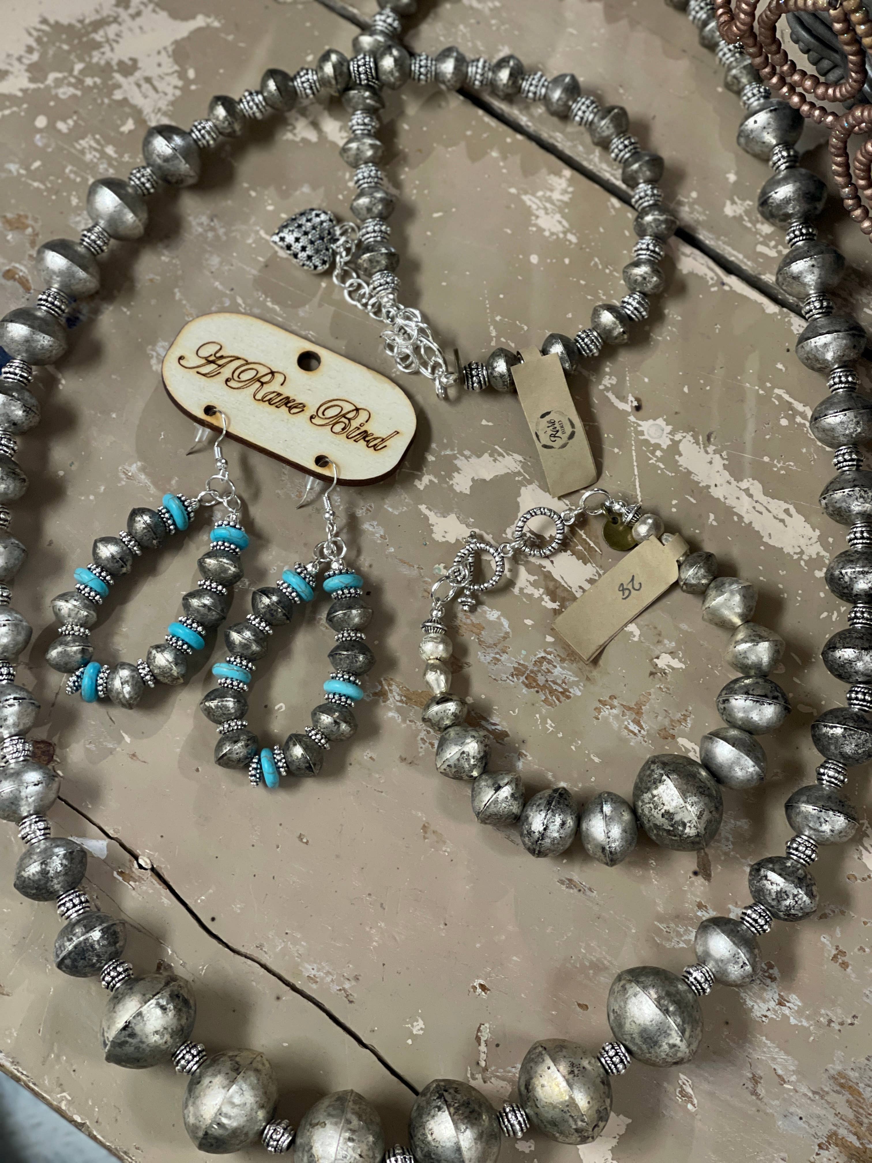 A Rare Bird Shop - Wholesale Beaded/Pearl Necklace - Tibetan Hand-strung Necklace5