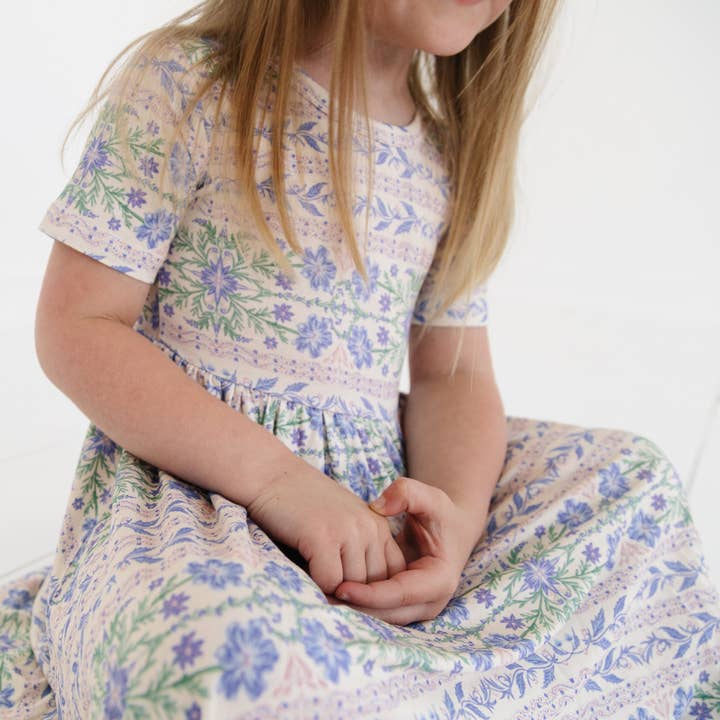 Motette - Wholesale Dress - Kids - Spring Cascade Bamboo Twirl Dress4