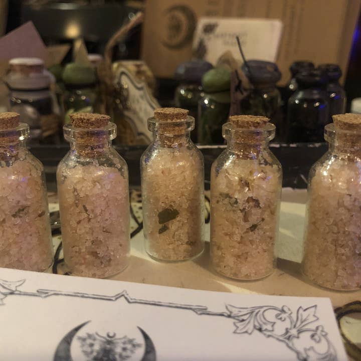 Anti Anxiety Salt - Mini Jars of Smelling or Bath Salts for wholesale by Northway Magick