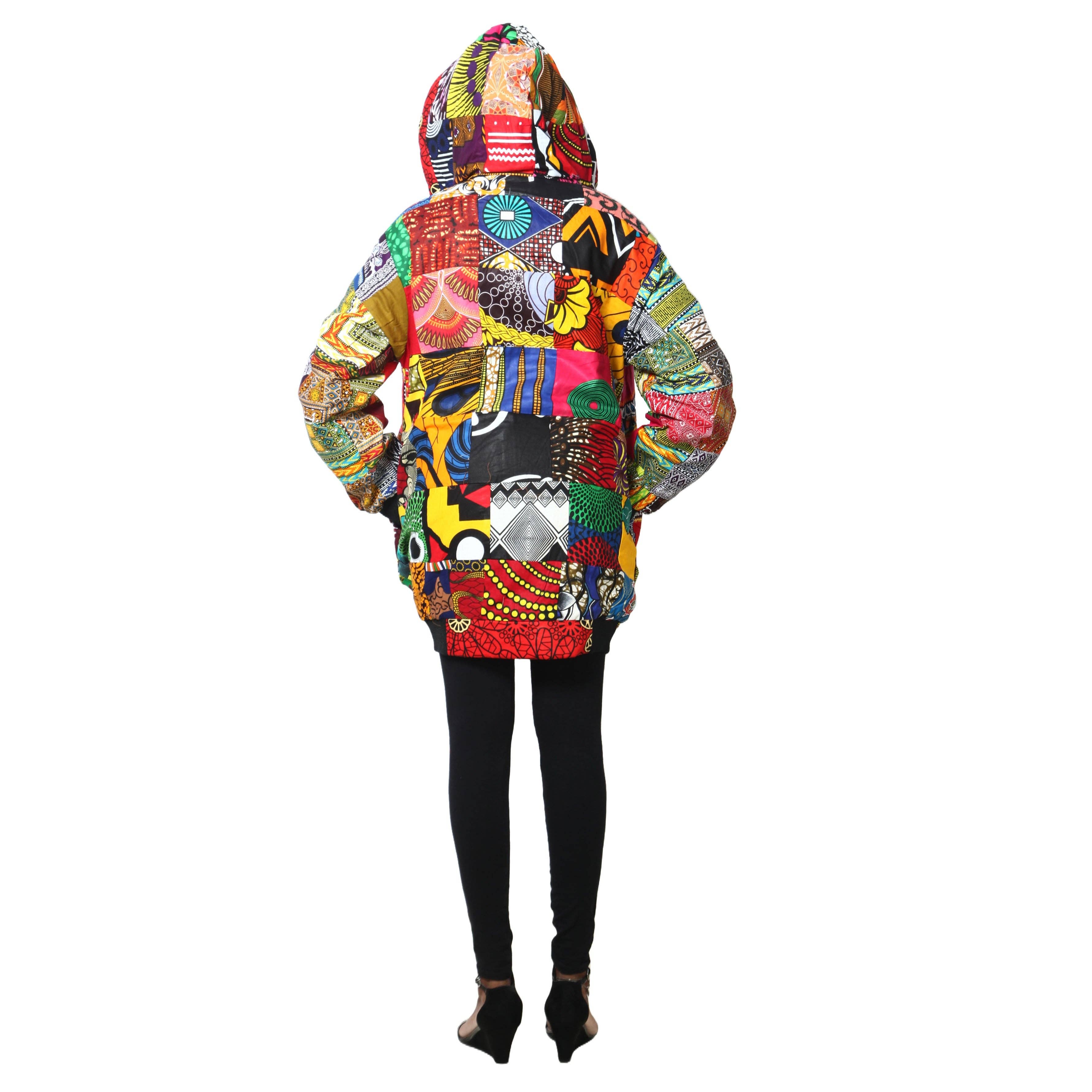 African Stars - Wholesale Retailer Display - Apparel - Unisex Reversible Jacket -- FI-2728