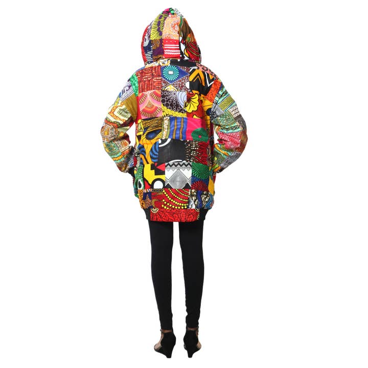 African Stars - Wholesale Retailer Display - Apparel - Unisex Reversible Jacket -- FI-2728