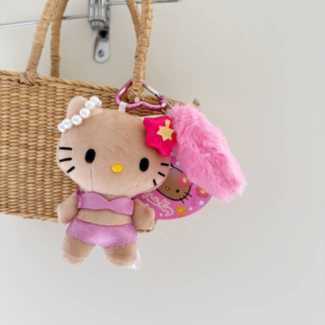 MOND HAUS - Wholesale Keychain - Women's - Imani Keychain | Adorable Kitten Doll Charm in Pink Bikini
