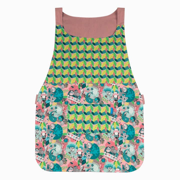 Voksen forklæde Jorden lyserød for engroshandel hos micumacu