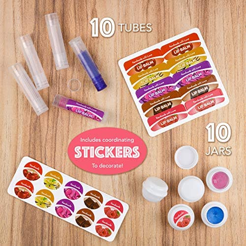 Keff Creations - Wholesale DIY Craft Kit - Kids - DIY Lip Balm Kit – Make Your Own Lip Gloss for Kids6