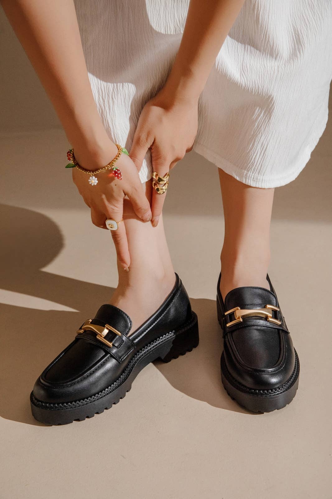 ERYNN - Vente Mocassins – femme - MOCASSIN SEMELLE EPAISSE - LIDYA0