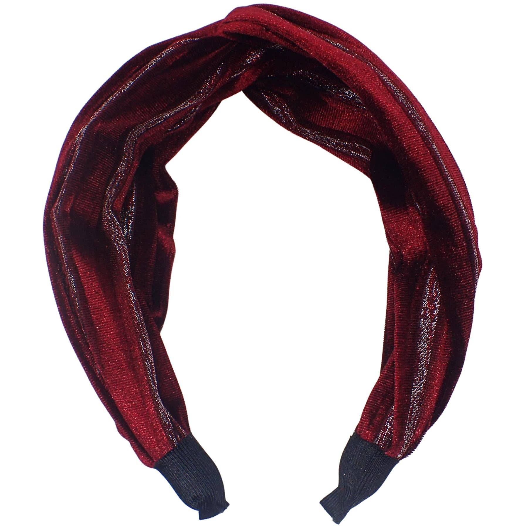 Topkids Accessories - Wholesale Fashion Headband - Women's - Velvet and Lurex Twist Alice Bands Adult Women, Hair Accessories for Women, Hair Bands for Women, Thick Headband, Womens Headbands, Head Bands Adult Women, Wide Headbands4