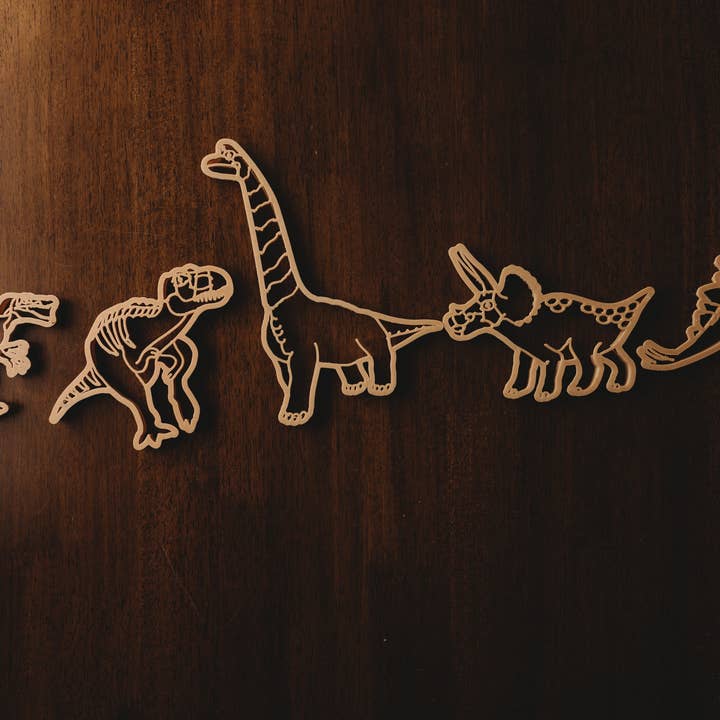 Kinfolk Pantry - Wholesale Toy Set - Kids - Diplodocus Cutter - Dinosaur Eco Playdough Tool3