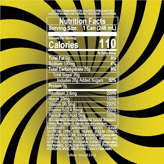 Liquid Ice Energy - Wholesale Sports/Energy Drink - Supreme Classic Original - 8.4oz (24pack)3