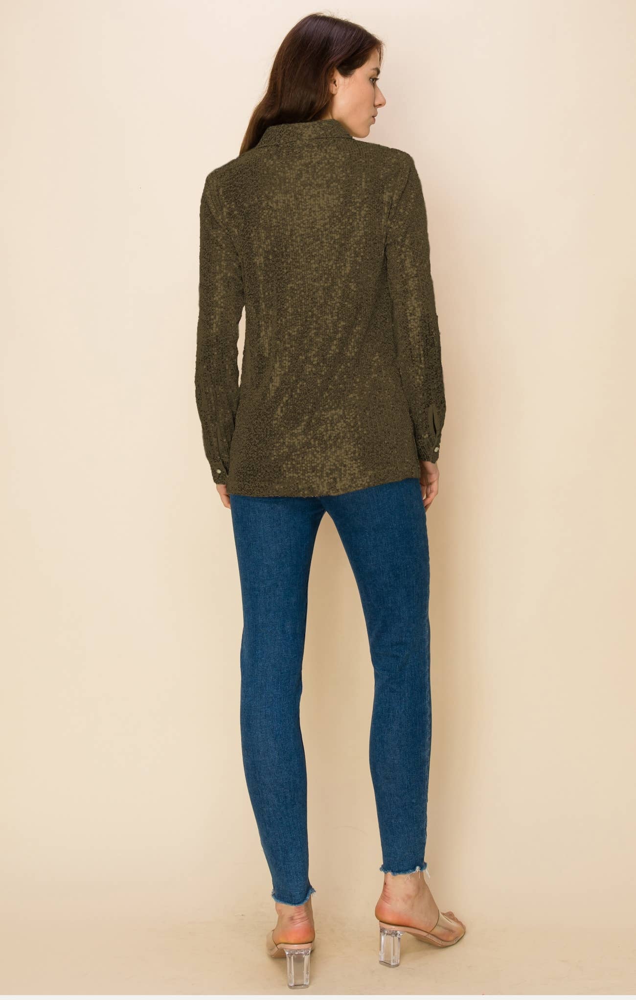 W.A.Y. --Wonderful And Young - Vendita all'ingrosso Camicia - Donna - CAMICIA CON PAILLETTES W.A.Y 
6