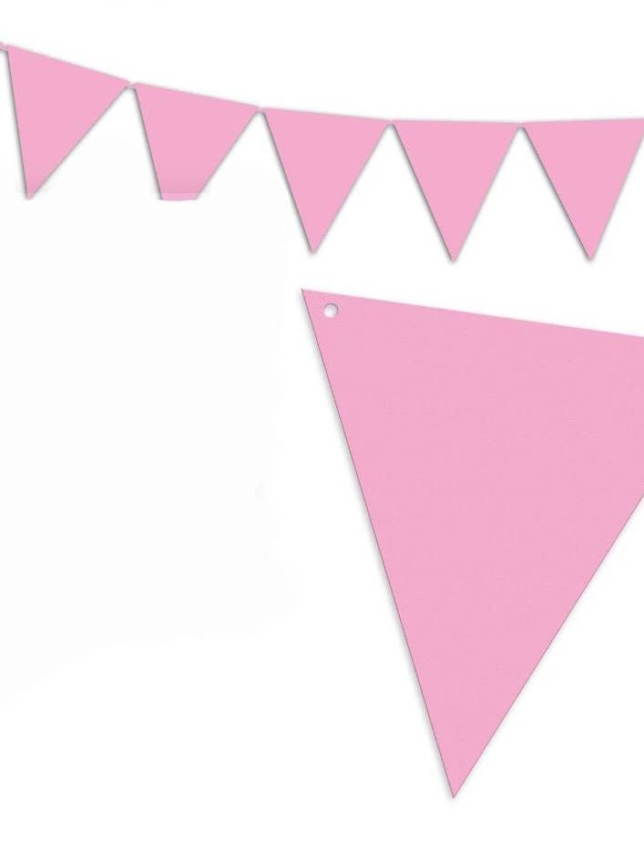 Pink cardboard banner for wholesale by Mis Globos