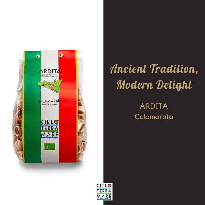 Azienda Agricola Cielo Terra Mare – Großhandel Pasta – BIO-Nudeln - ARDITA Calamarata-Nudeln