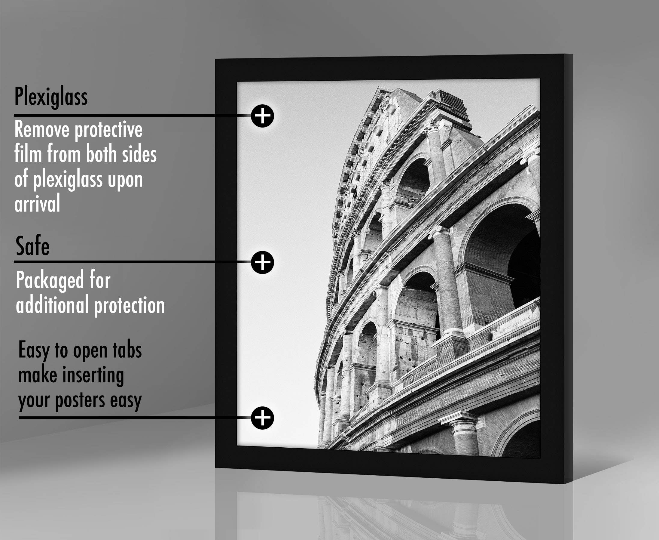 Americanflat - Wholesale Picture Frame - Americanflat Poster Frame with Wide Molding45