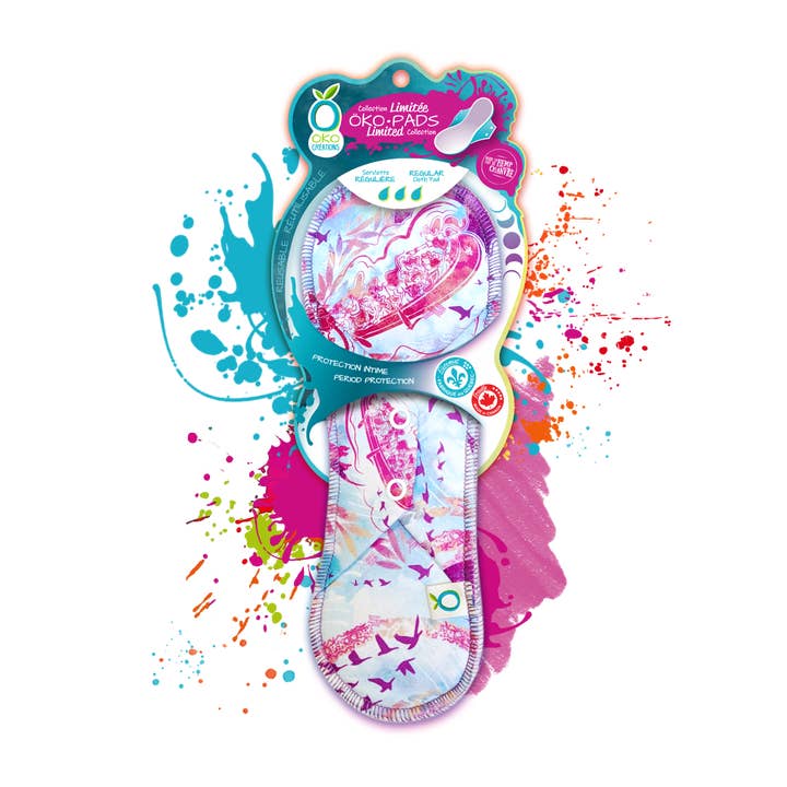 Öko Créations - Wholesale Menstrual Pad/Liner - Reusable Hemp Light Panty Liner8