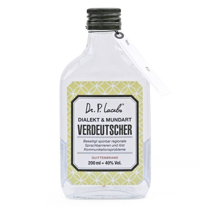 “Dialect & Dialect Verdeutscher” brandy for wholesale by Dr. P. Lacebo
