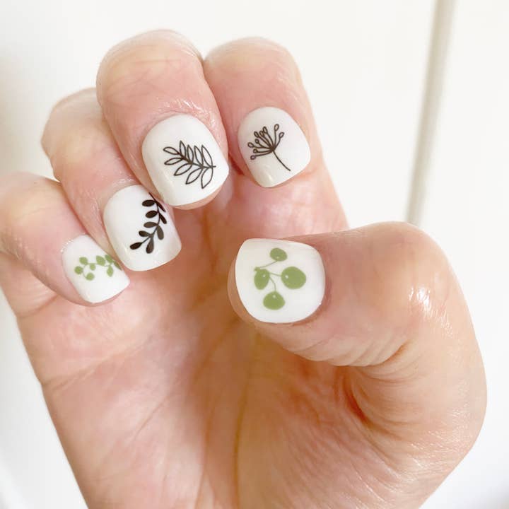 Kate Broughton - Wholesale Nail Art/Decal - Plant Nail Art Transfers8