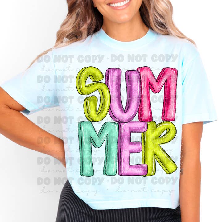 5868 - Summer *DTF Transfer for wholesale by It's Transfer Time