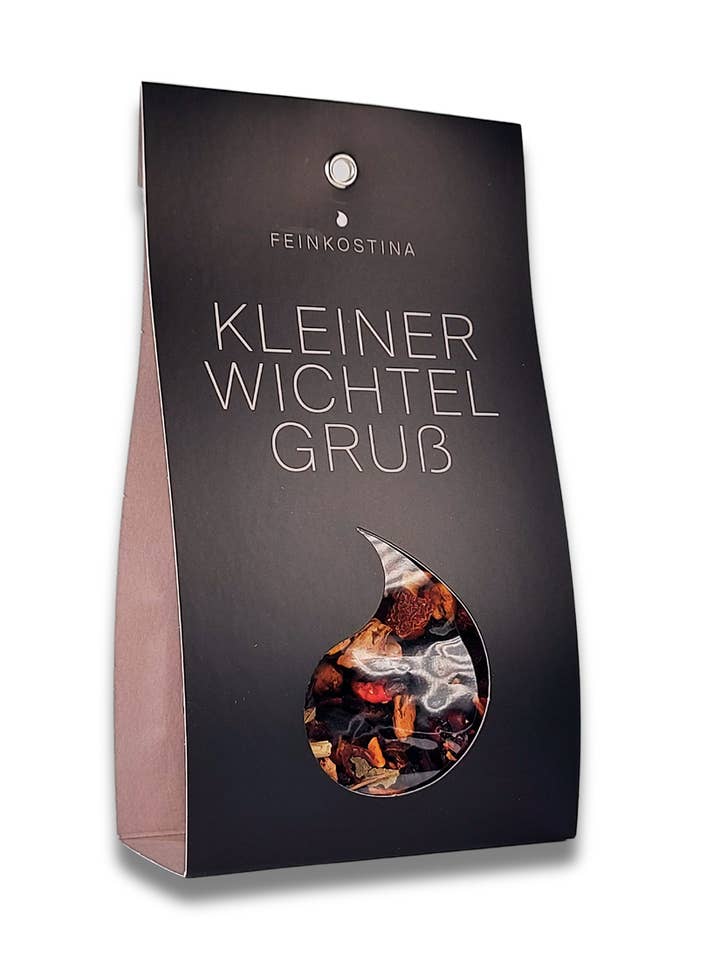 Kleiner Wichtelgruß - Omas Beerentrunk Früchtetee für den Großhandel von Feinkostina
