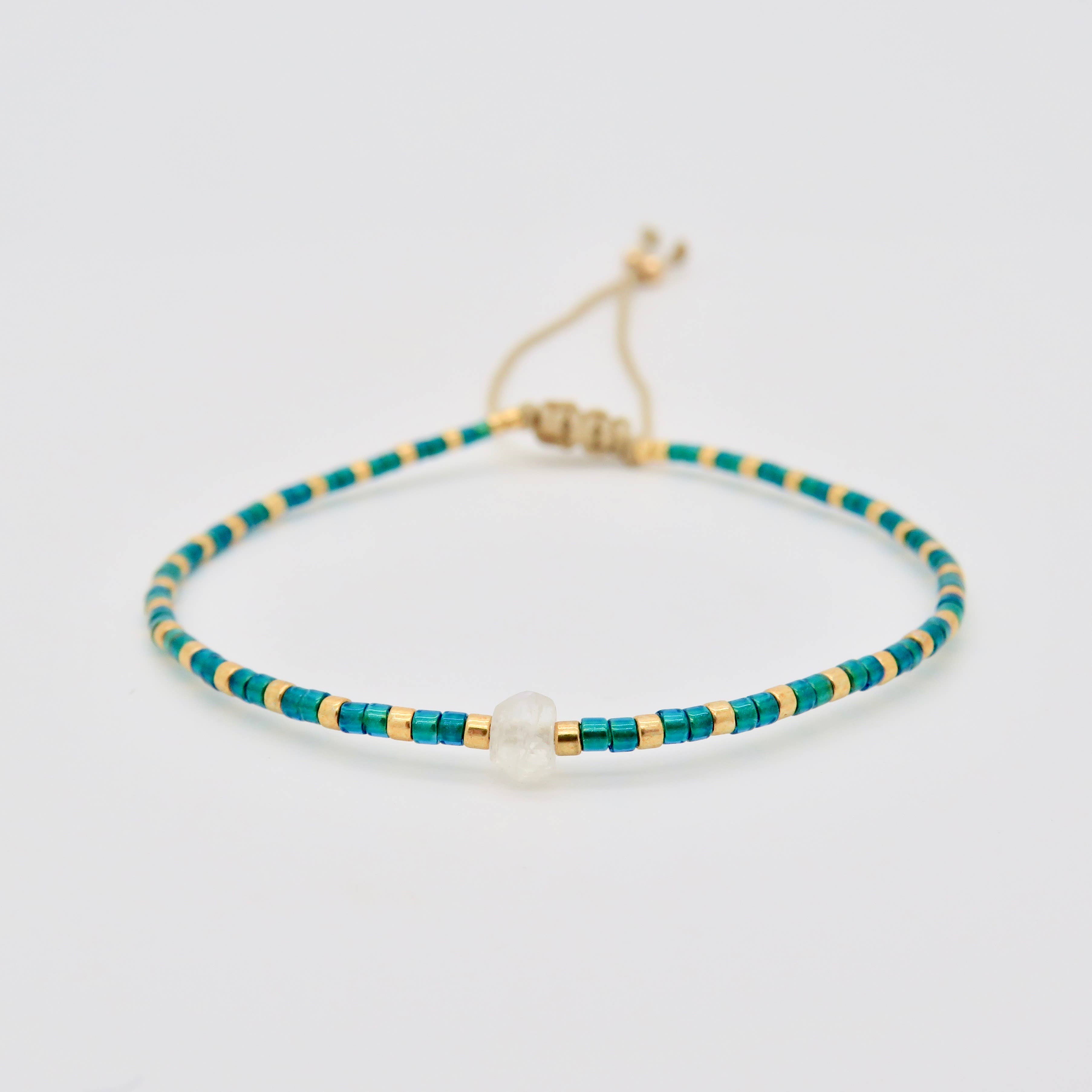 Rosamariposa – Pulseira de missangas por atacado – Pulseira Miyuki Gemstone3