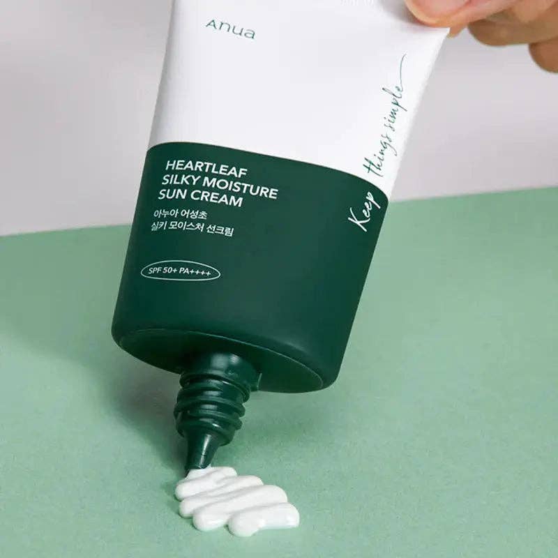 YEOSKIN - Wholesale Sunscreen - ANUA – Heartleaf Silky Moisture Sunscreen 50ml3