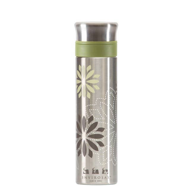 Joli Monde - Vente Bouteilles d'eau - Gourde inox 500 ml Envirosax . Green0