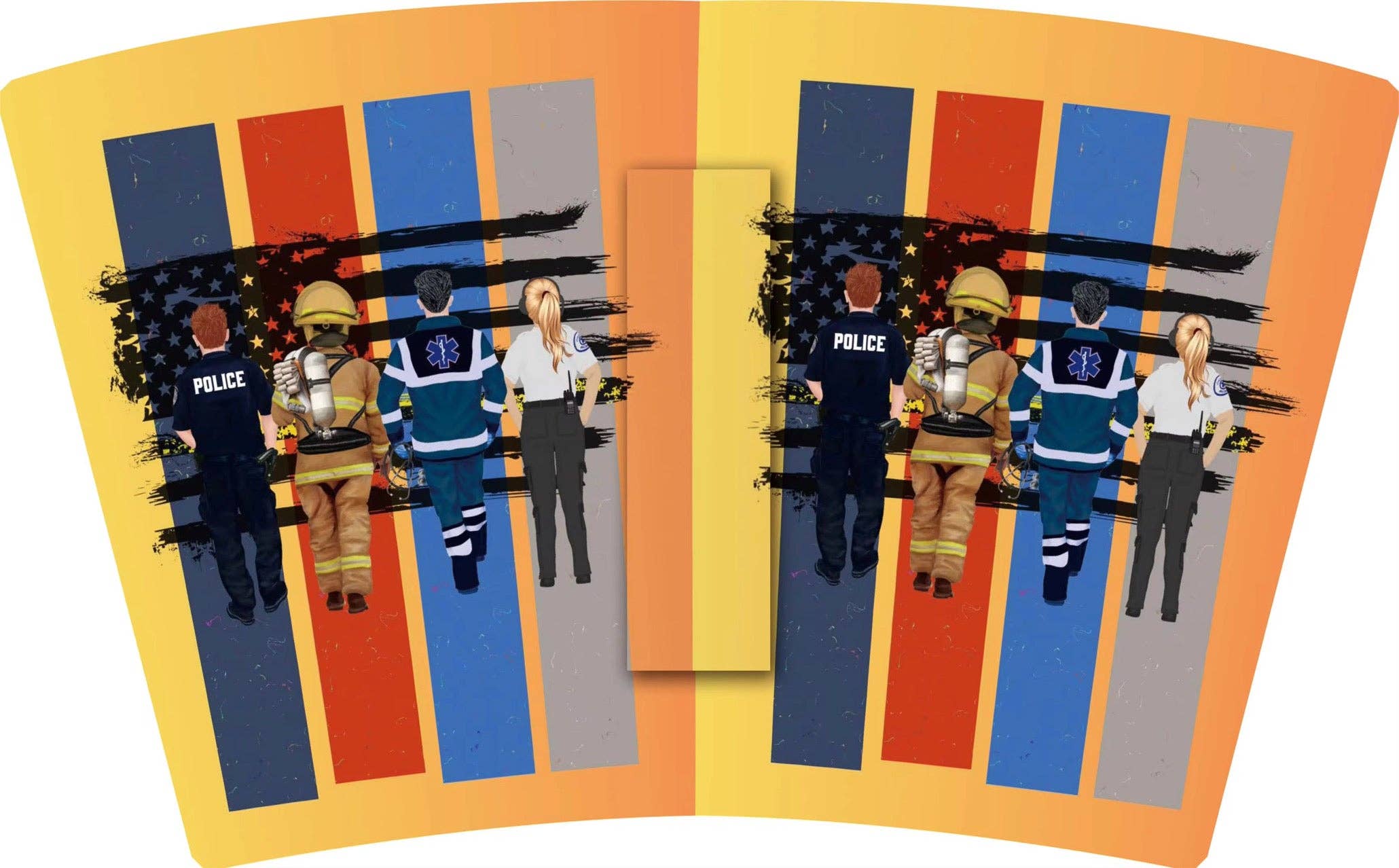 LA Koozie Company - Wholesale Drink Huggers & Koozies - RESPONDERS  (TALL ONLY)1