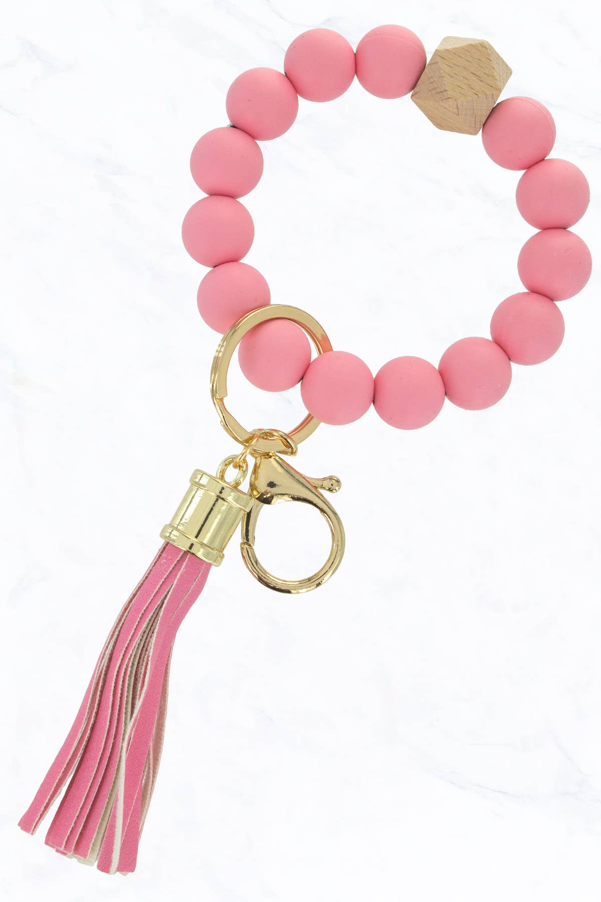 Suzie Q USA - Vente Porte-clés – femme - Porte-clés anneau avec perles en silicone colorées31