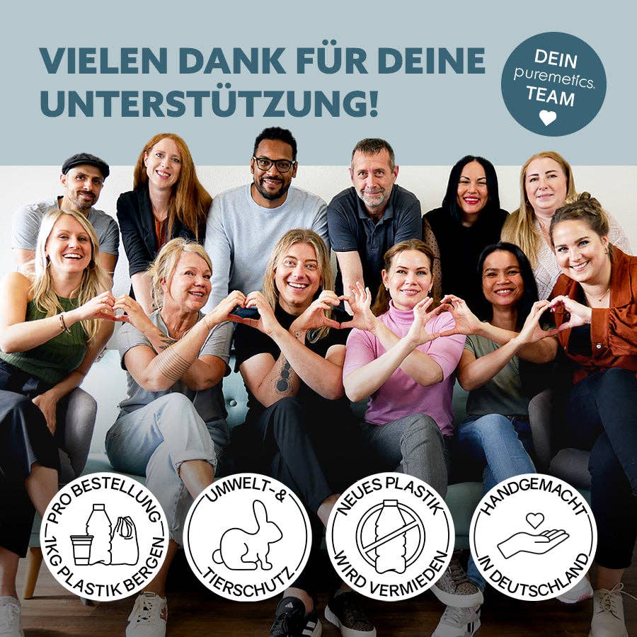 puremetics GmbH - Vente Lotions corporelles/Gels douches - Fluff douche 3-en-1 « coton » : gel douche, gommage et lotion6