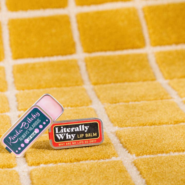 Whiskey River Soap Co. - Wholesale Lip Balm - Bougie Bitch Lip Balm | Funny Old School Tin4