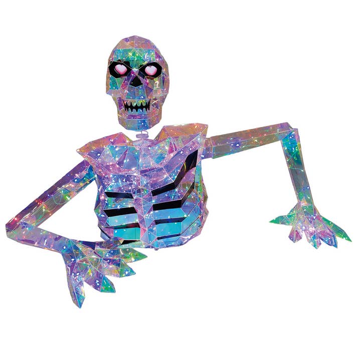 56" Iriserend SKELET LED MET BEWEGENDE OGEN voor wholesale door Dunn Deals
