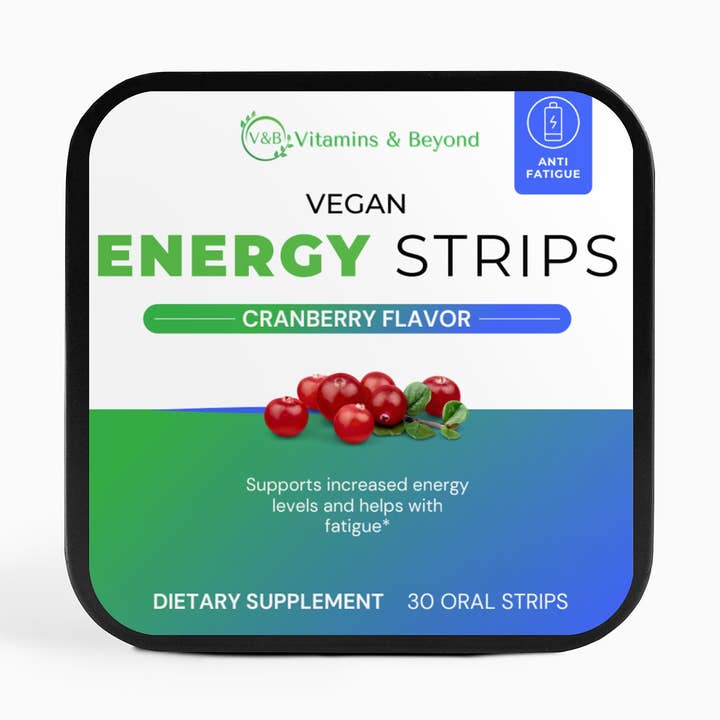 Vegane Energiestreifen für den Großhandel von Vitamins & Beyond