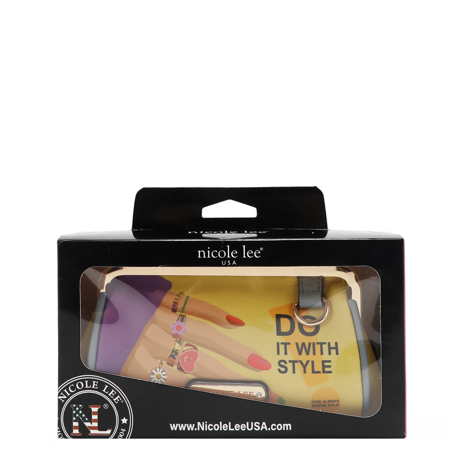 Nicole Lee USA - Vendita all'ingrosso Portamonete - Donna - PORTAMONETE MINI KISS LOCK PORTAMONETE3