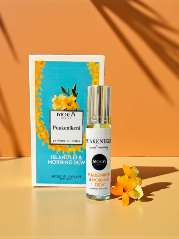Puakenikeni Perfume Oil Roller for wholesale by MOEA HAWAII