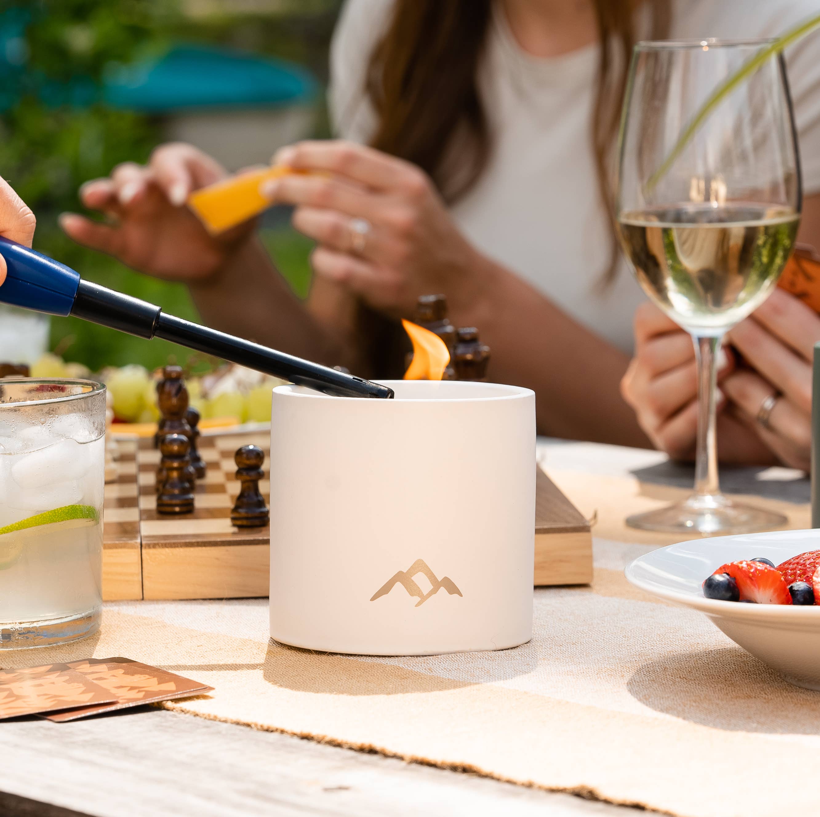 Murphy's Naturals - Wholesale Outdoor Candle - Refillable Mosquito Repellent Candle - Cloud White Case of 65