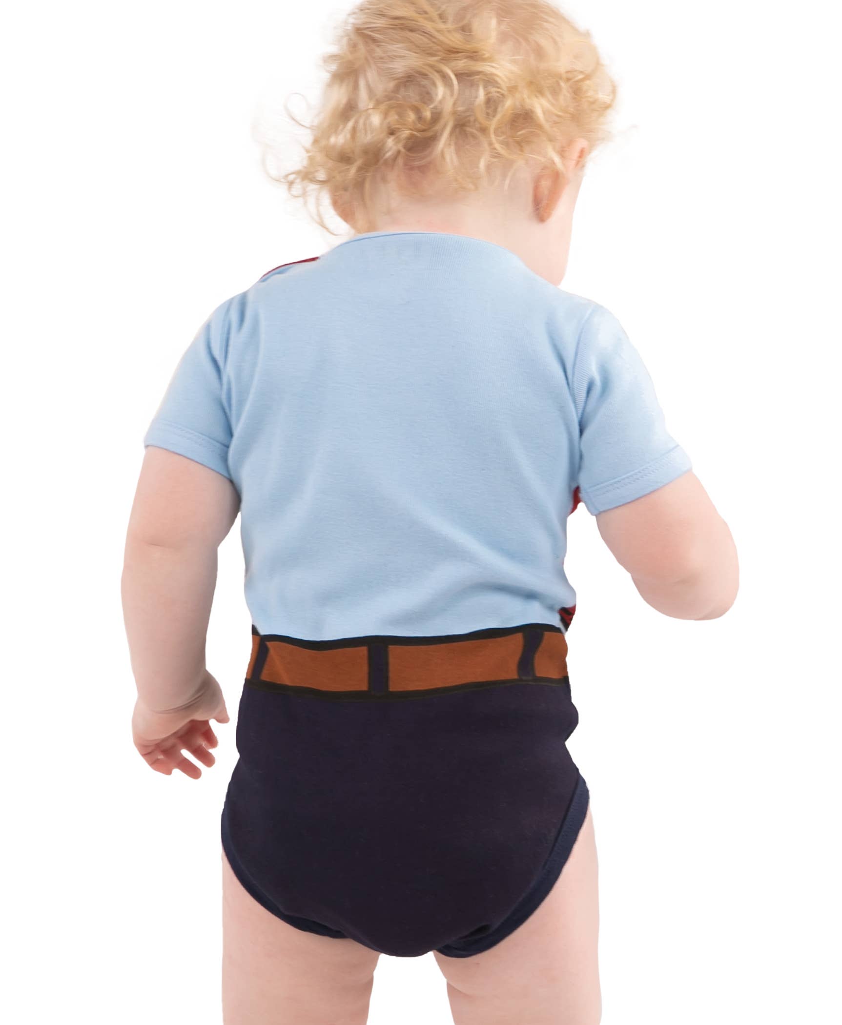 Lazy One - Wholesale Bodysuit (Non-Footed) - Baby - Cowboy Infant Creeper3