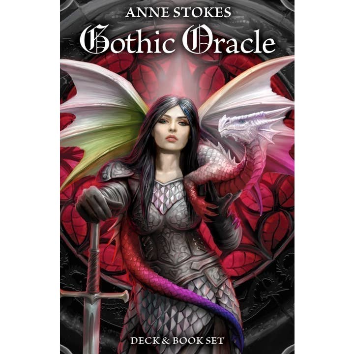 Cardshouse - Wholesale Tarot Cards - Oracle Cards And Book Set Anne Stokes Gothic Oracle Us Games