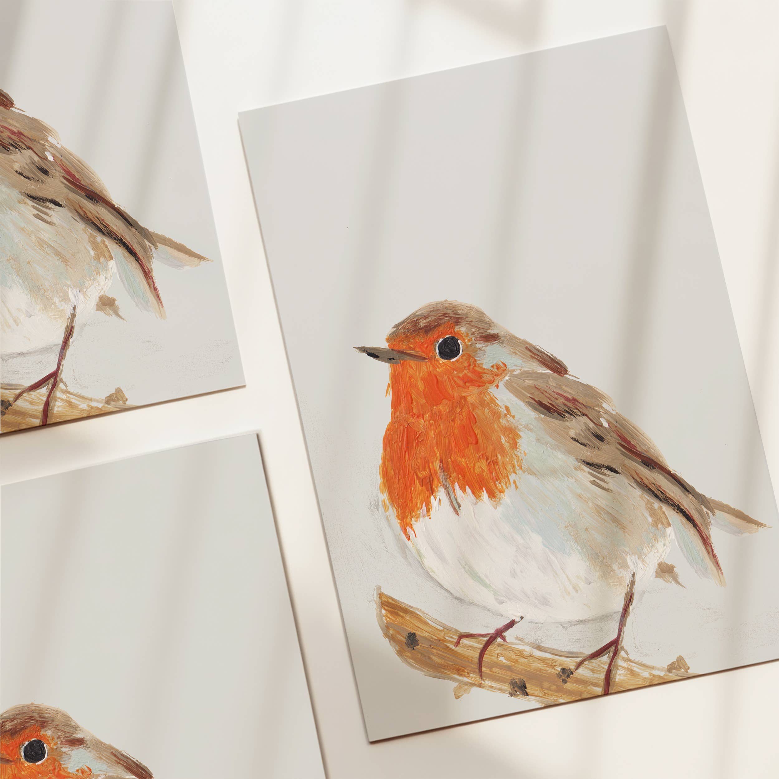 Emily Laura Designs – wholesale Everyday greeting card – Robin Blank Greetings Card3