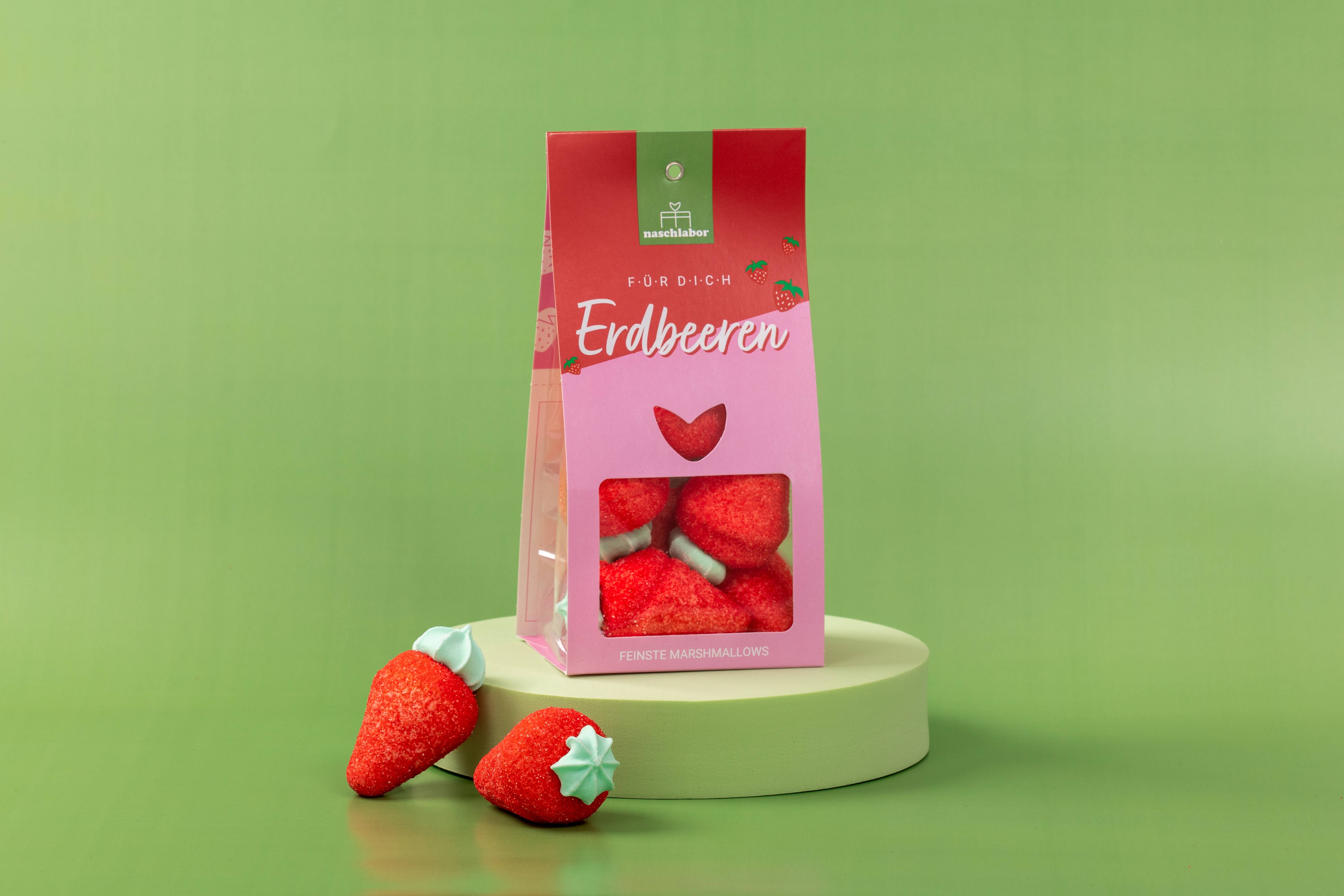 naschlabor GmbH - Wholesale Marshmallow - Marshmallow For You Strawberries 100g1