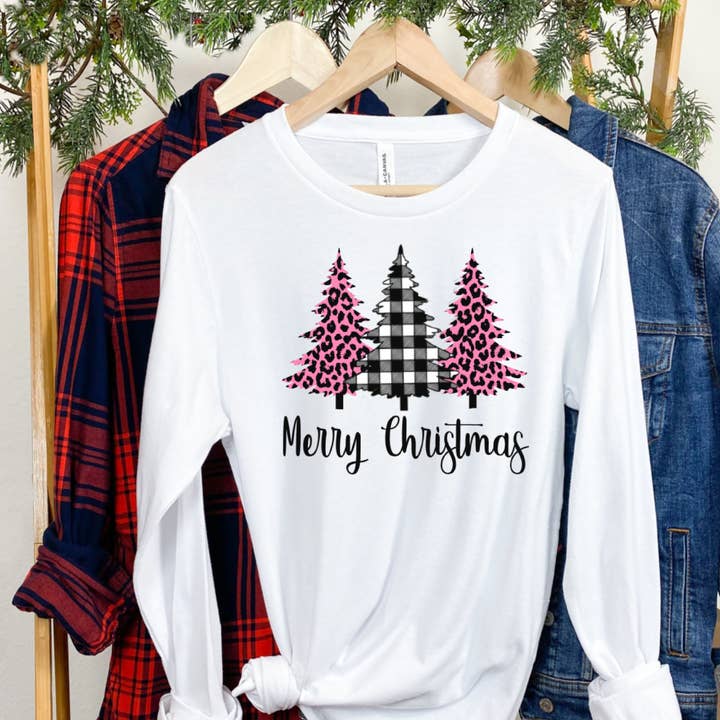 Christmas: Deer One, Graphic Tee, Long Sleeve, CASE (Copy) for wholesale by Top Crate