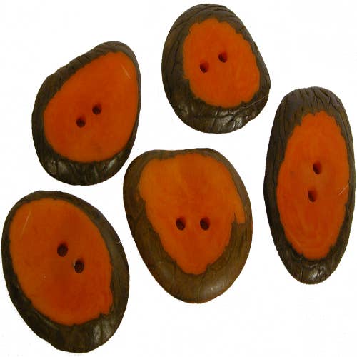 One World Projects - Wholesale Sewing Button/Snap - Small Tagua Sliced Buttons9
