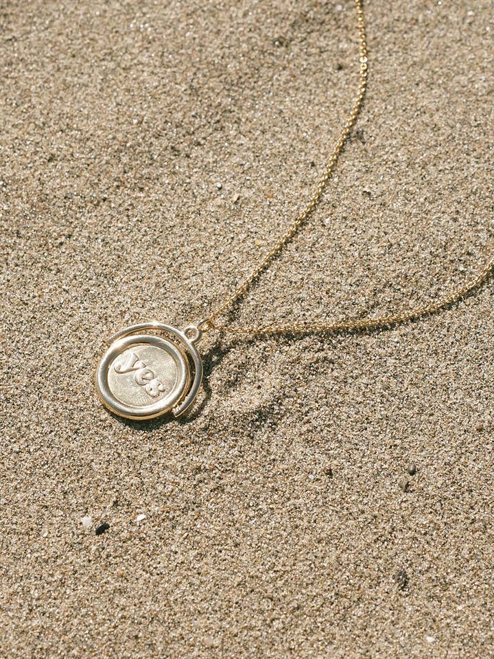 Decider Spinner Necklace for wholesale by I Like It Here Club