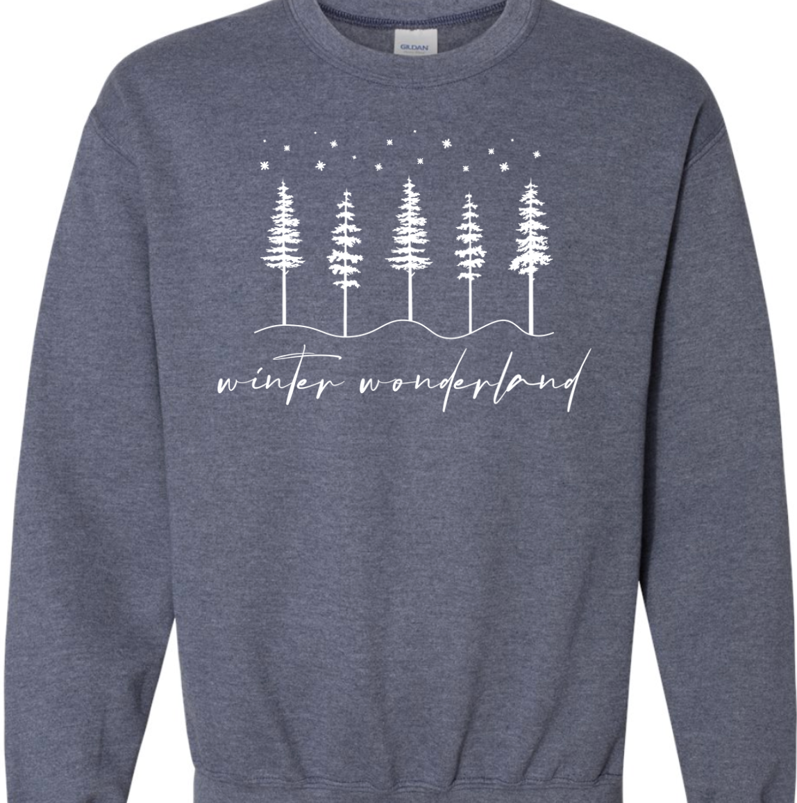 Kiki's Boutique – wholesale Graphic sweatshirt – Women’s – Winter Wonderland Crewneck Sweatshirt3