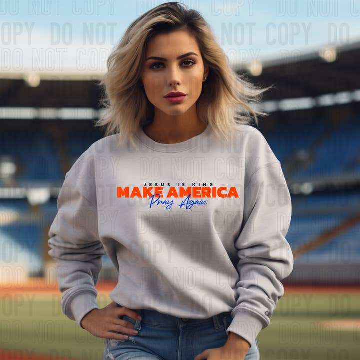 Make America Pray Again DTF Transfer for wholesale by K and M Designs