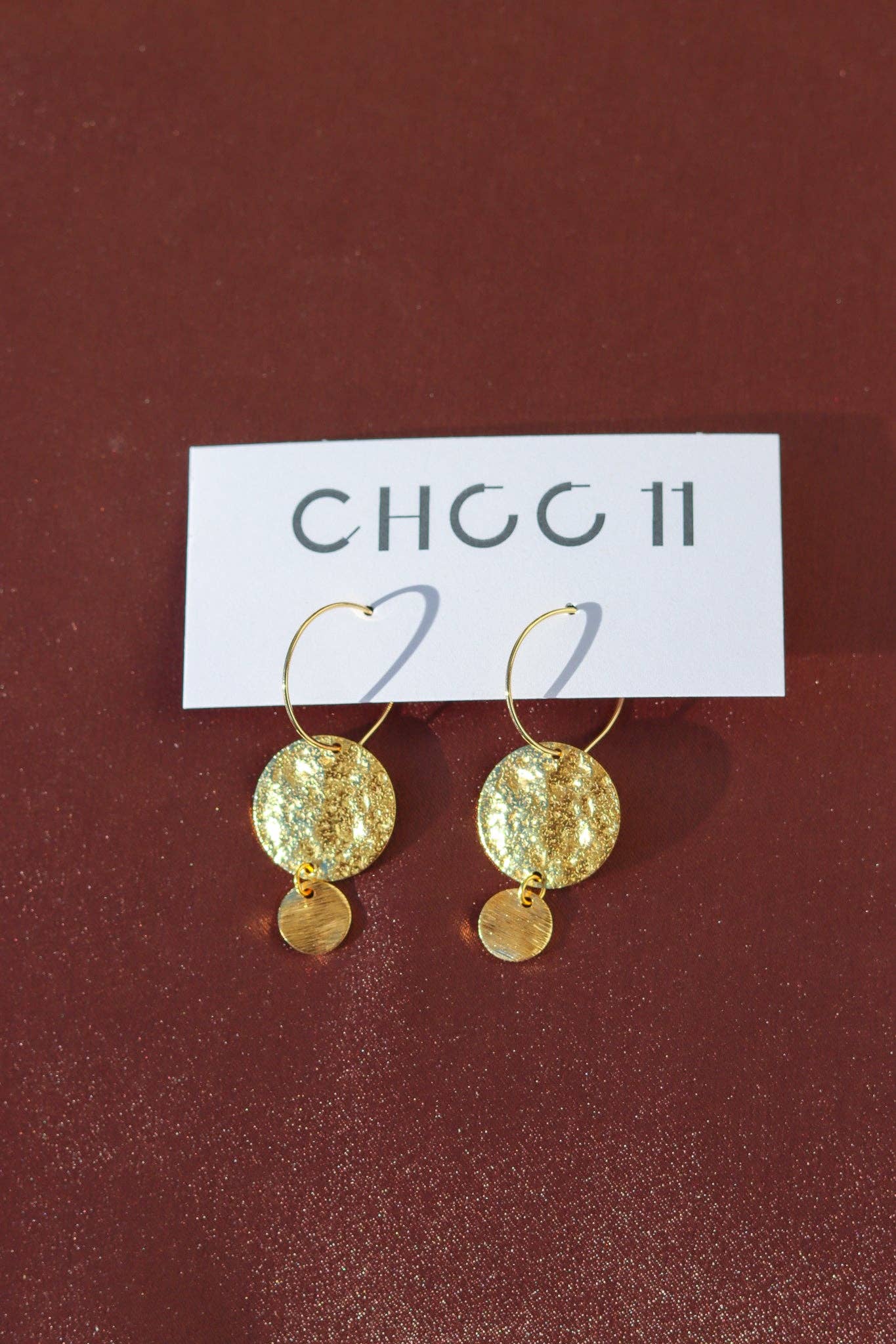 Studio Choo11 – Brincos de argola por atacado – BRINCO Z-LATÃO 075