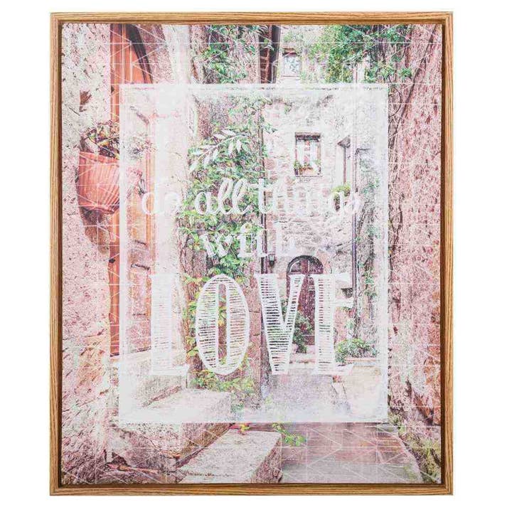 Quadro em tela impresso com moldura por atacado de Creaciones Meng