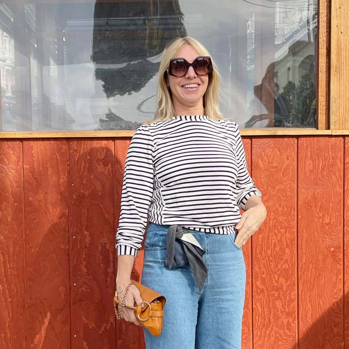 Lacson Ravello - Wholesale Sweatshirt - Women's - Arva Sweatshirt - Stripe9