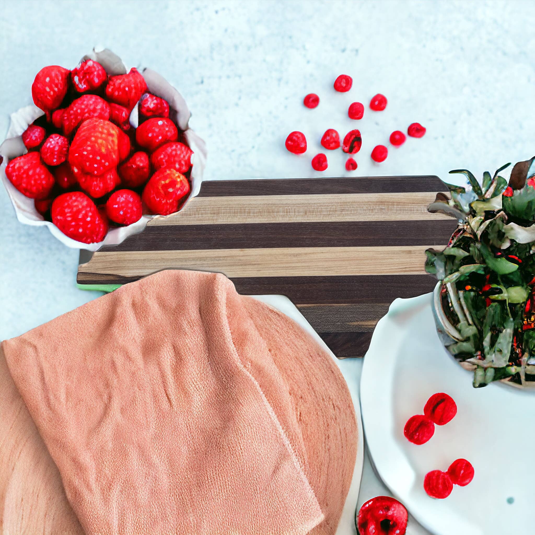 TG Designs - Wholesale Cutting Board - North Carolina Charcuterie / Cutting Board Medium20