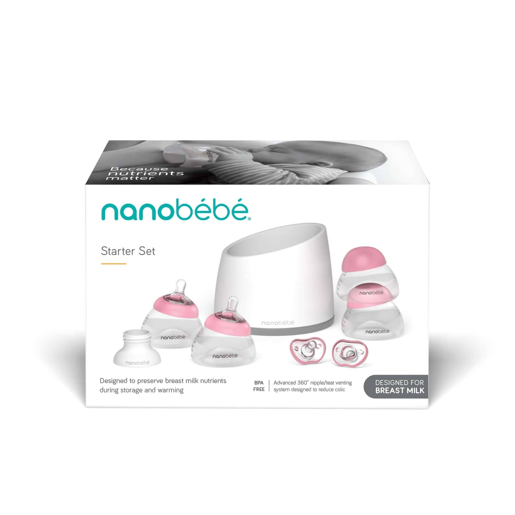 Nanobebe AI Inc - Wholesale Feeding Set - Baby - Breastmilk Bottle Starter Set7