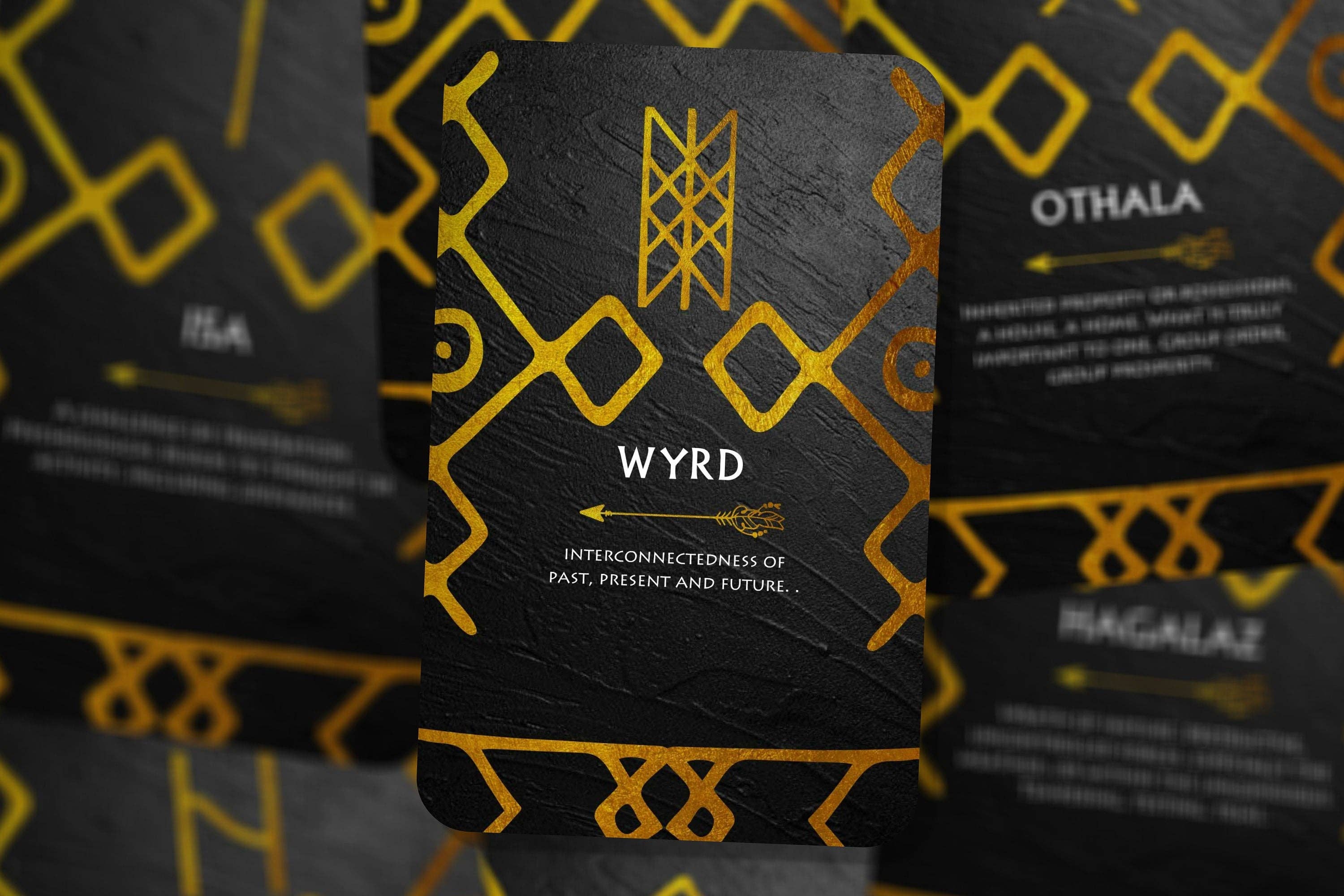 IBIZA TAROT - Wholesale Tarot Cards - Golden Runes Oracle - Norse Cards6